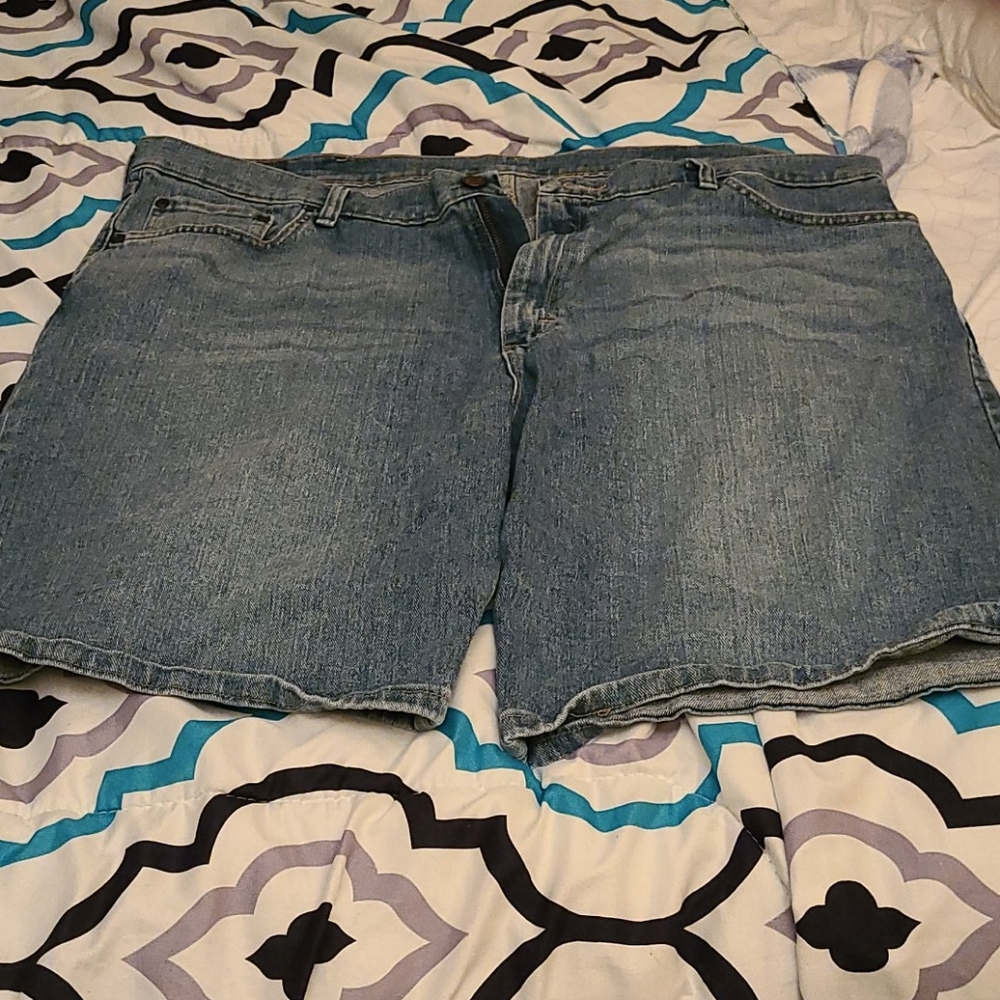 Men's denim shorts